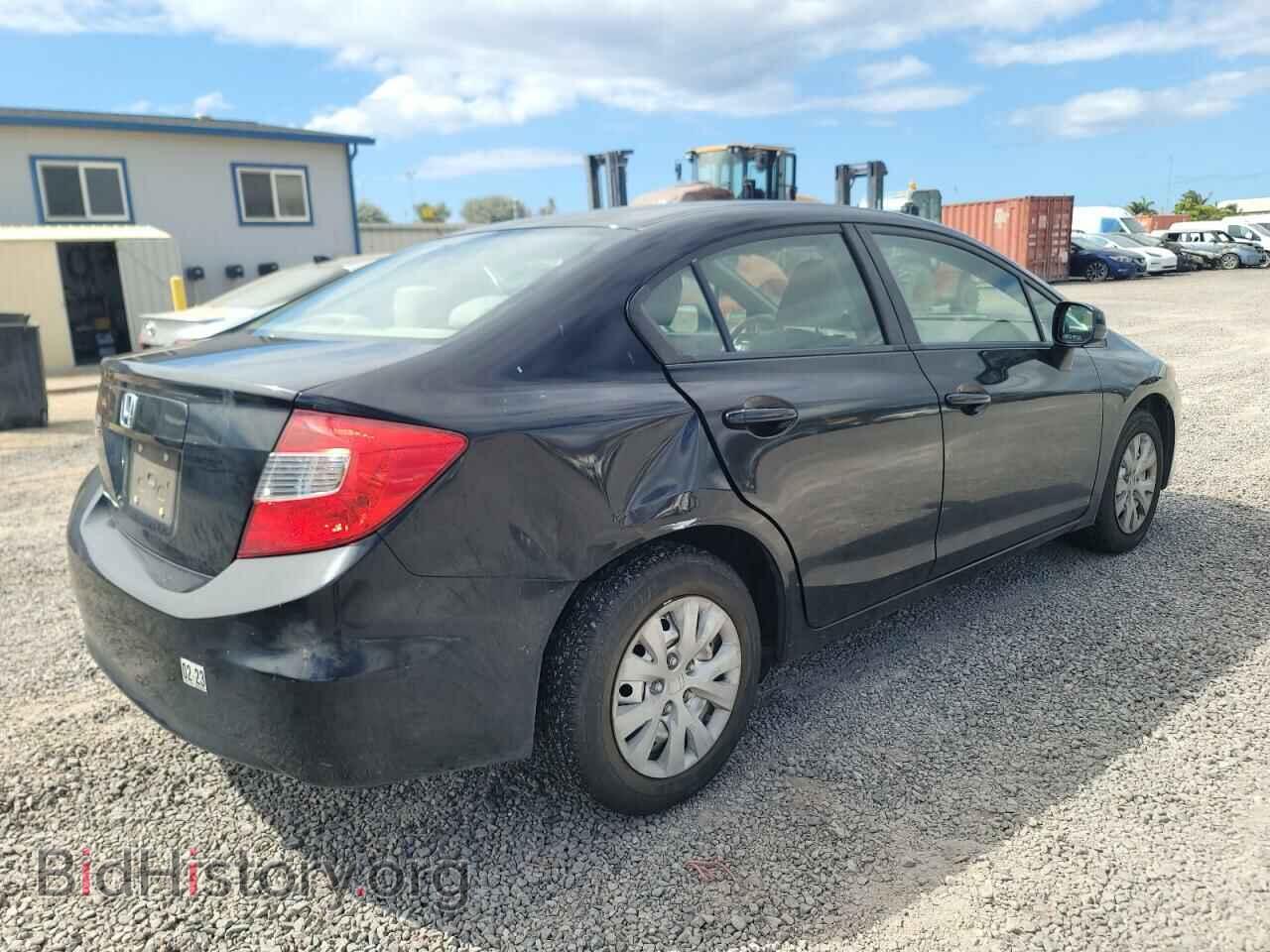 2012 HONDA CIVIC - VIN: JHMFB2F59CS005627 - Фото 3