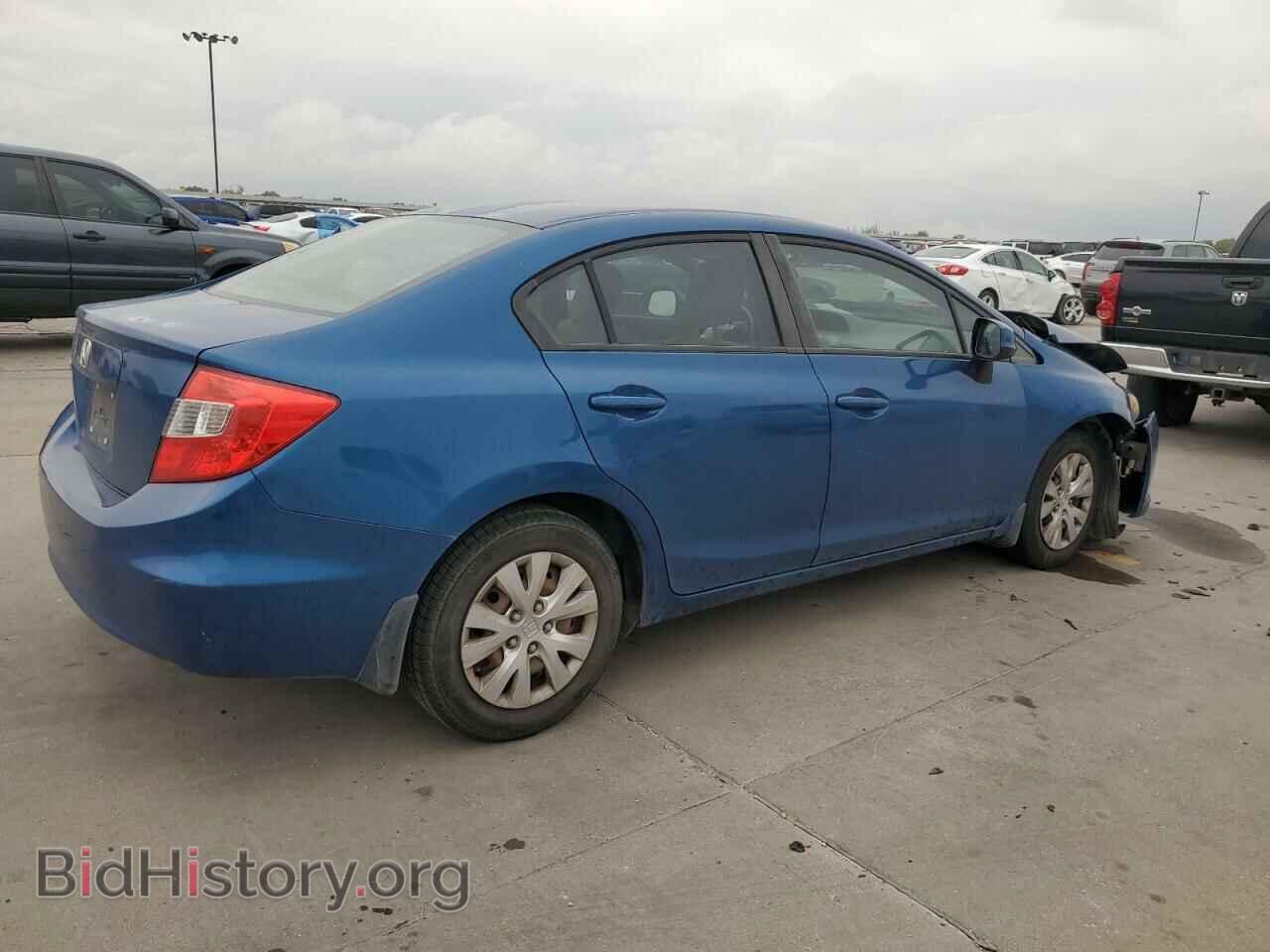 2012 HONDA CIVIC - VIN: 2HGFB2F52CH534623 - Фото 3