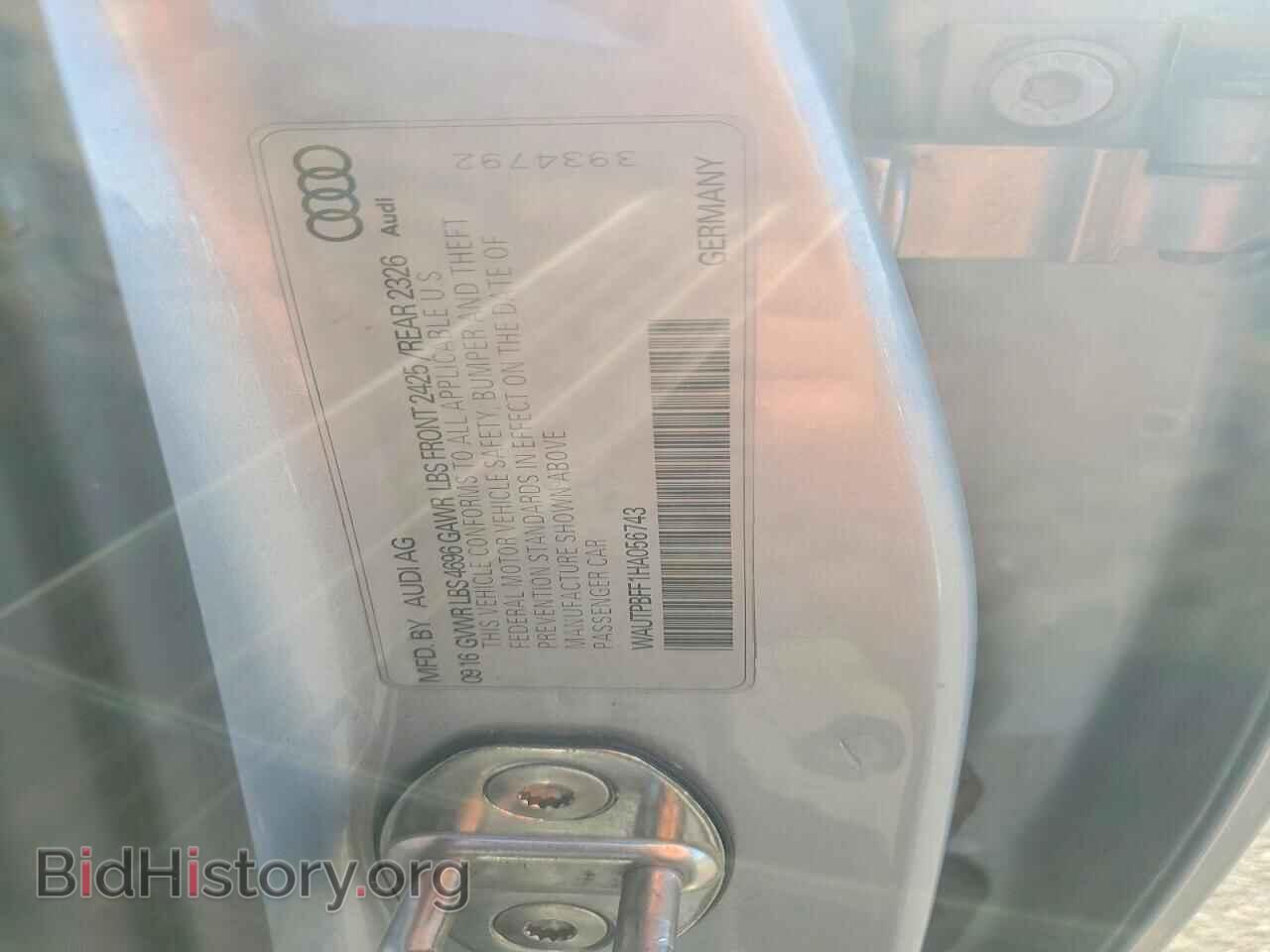 2017 AUDI A3 - VIN: WAUTPBFF1HA056743 - Фото 12
