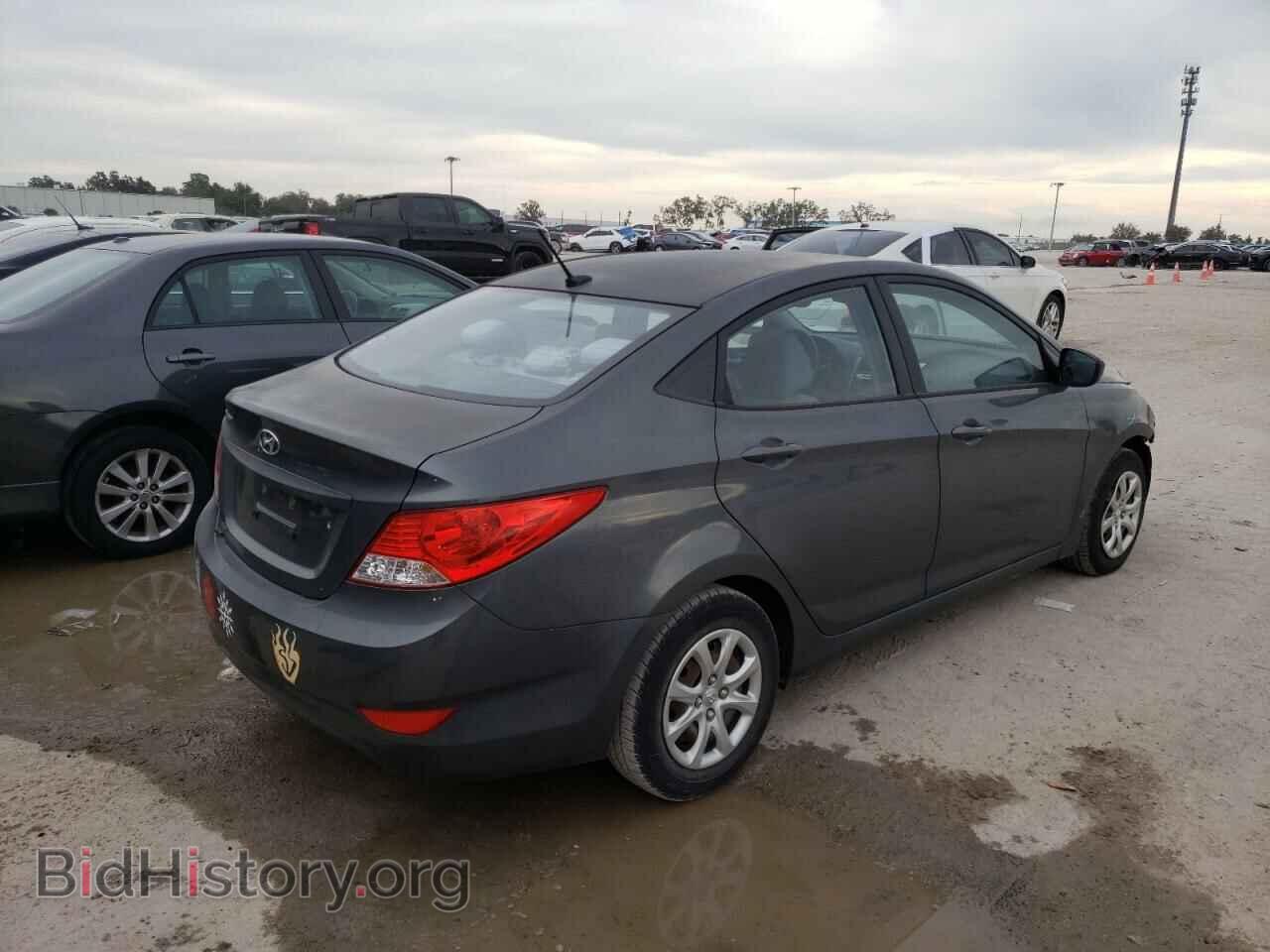 2013 HYUNDAI ACCENT - VIN: KMHCT4AE3DU278374 - Фото 3
