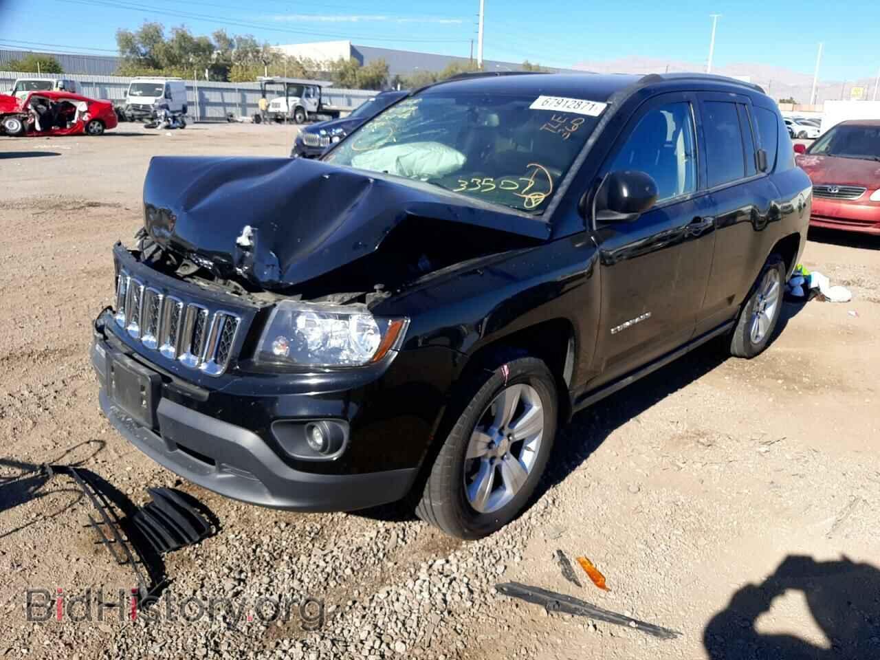 2016 JEEP COMPASS - VIN: 1C4NJCBA7GD615478 - Фото 2