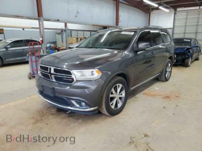 2016 Dodge DURANGO Limited, charcoal — VIN 1C4RDHDG9GC397623, Copart