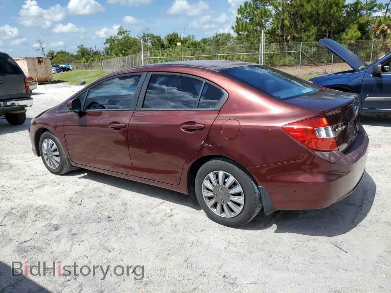2012 HONDA CIVIC - VIN: 19XFB2F58CE043791 - Фото 2
