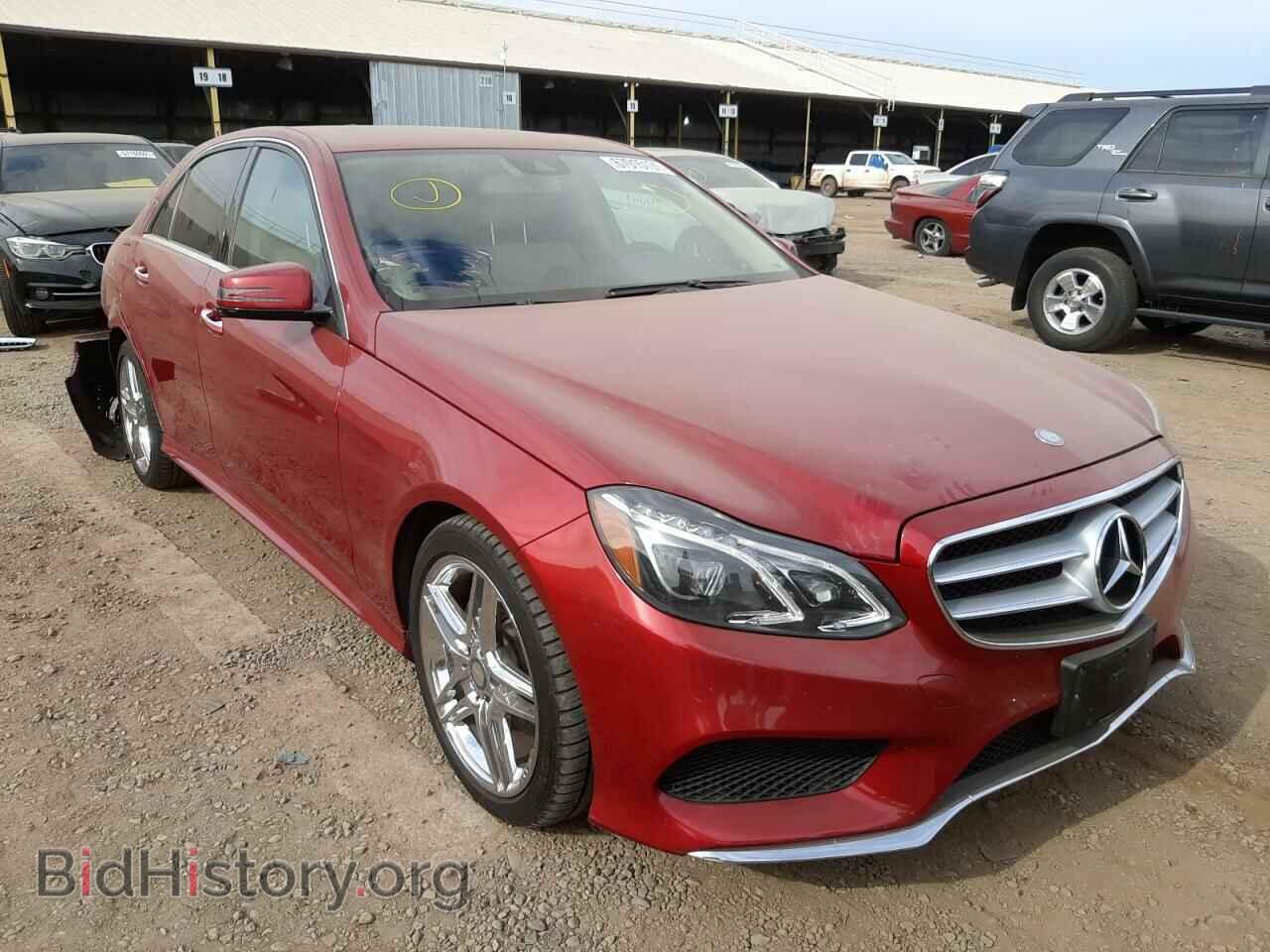 Photo WDDHF5KB0EA983637 - MERCEDES-BENZ E-CLASS 2014