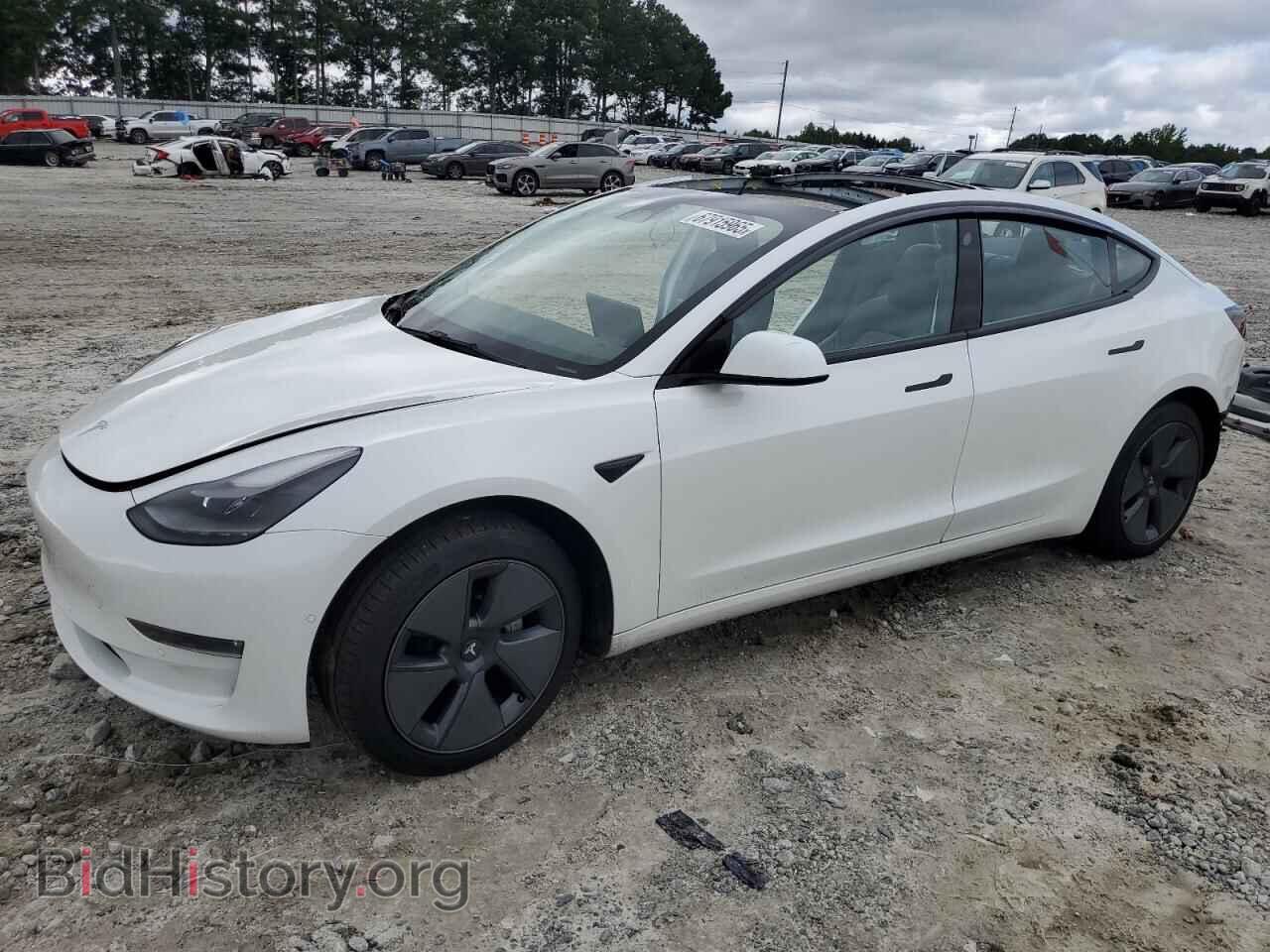 Photo 5YJ3E1EB7NF226897 - TESLA MODEL 3 2022