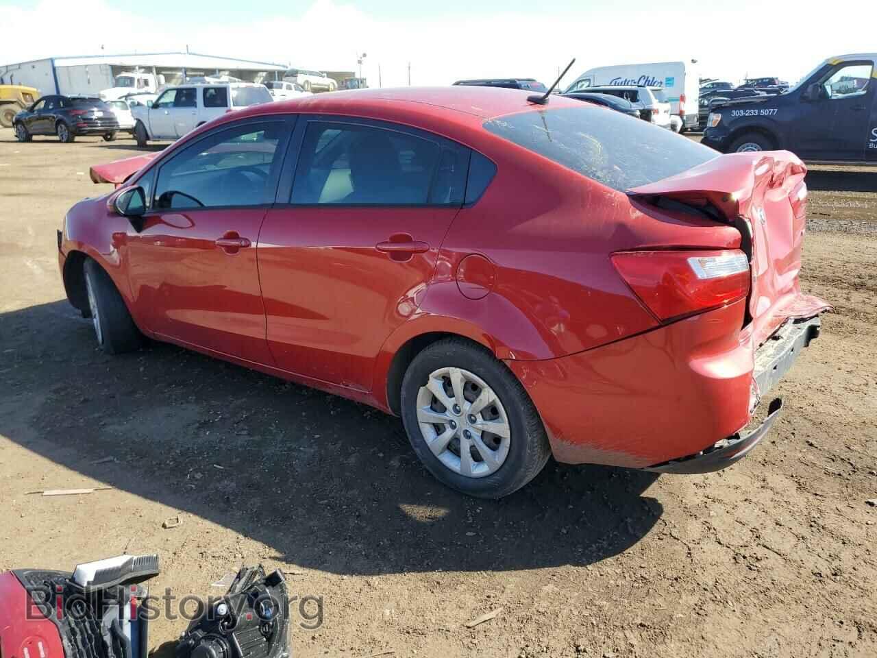 2014 KIA RIO - VIN: KNADM4A33E6361603 - Фото 2
