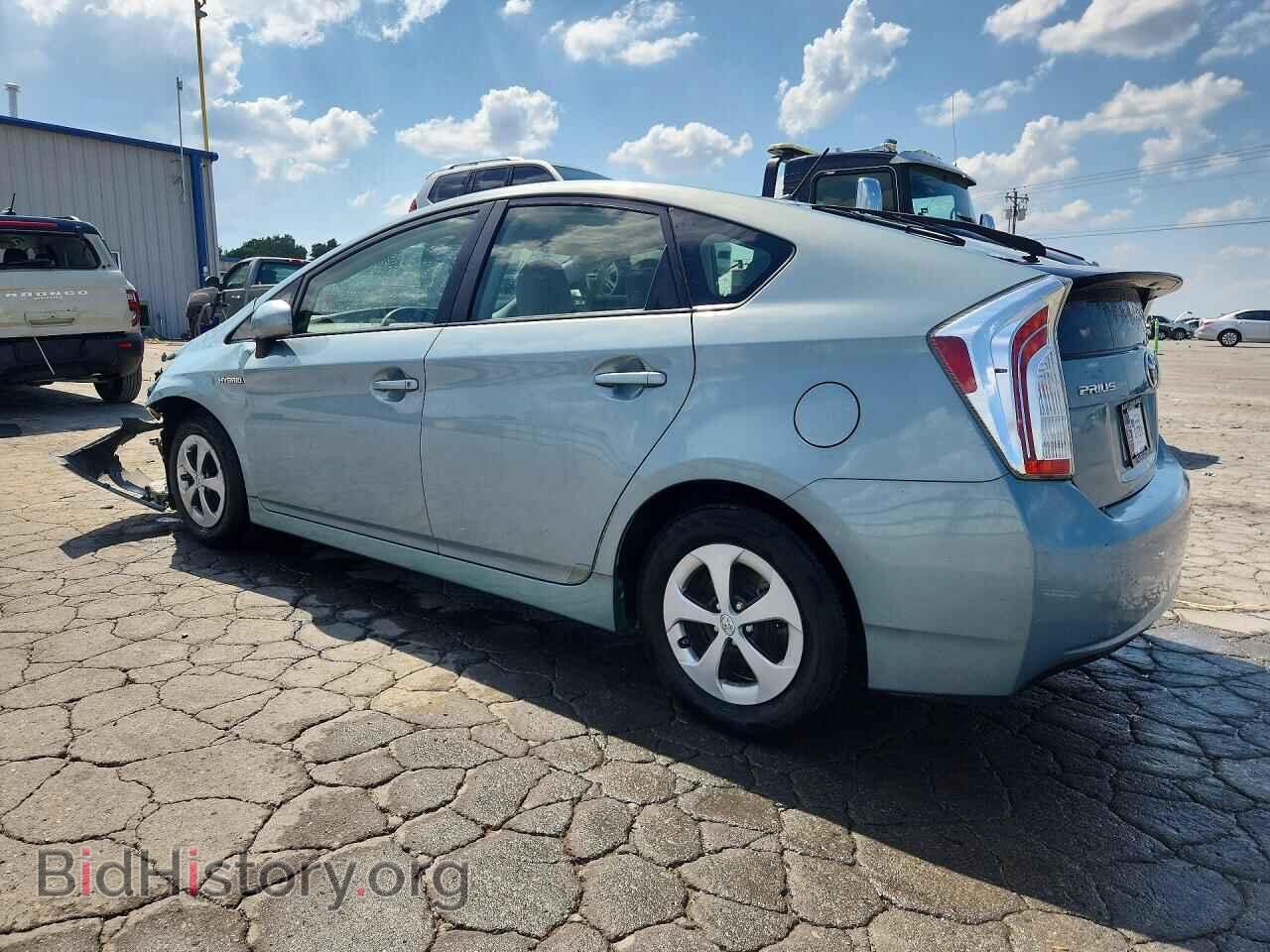 2014 TOYOTA PRIUS - VIN: JTDKN3DU4E1824237 - Фото 2