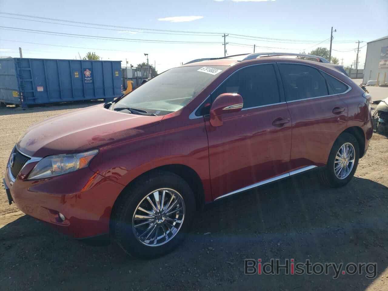 Photo 2T2ZK1BA7CC078164 - LEXUS RX350 2012