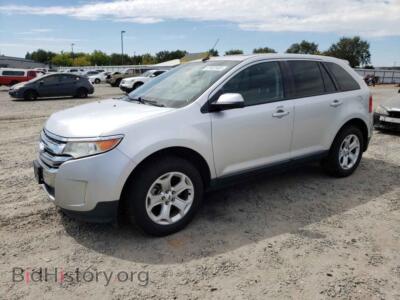 2014 Ford EDGE SEL, серебристый — VIN 2FMDK3JC4EBA07363, Copart