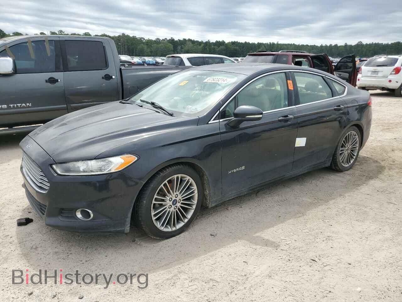 Photo 3FA6P0LU9DR375367 - FORD FUSION 2013