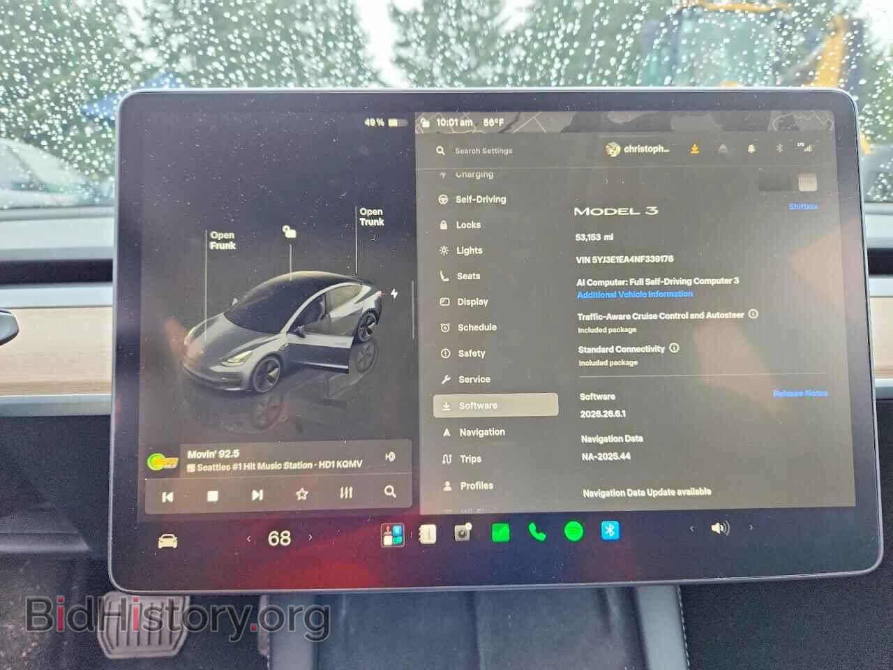 2022 TESLA MODEL 3 - VIN: 5YJ3E1EA4NF339178 - Photo 9
