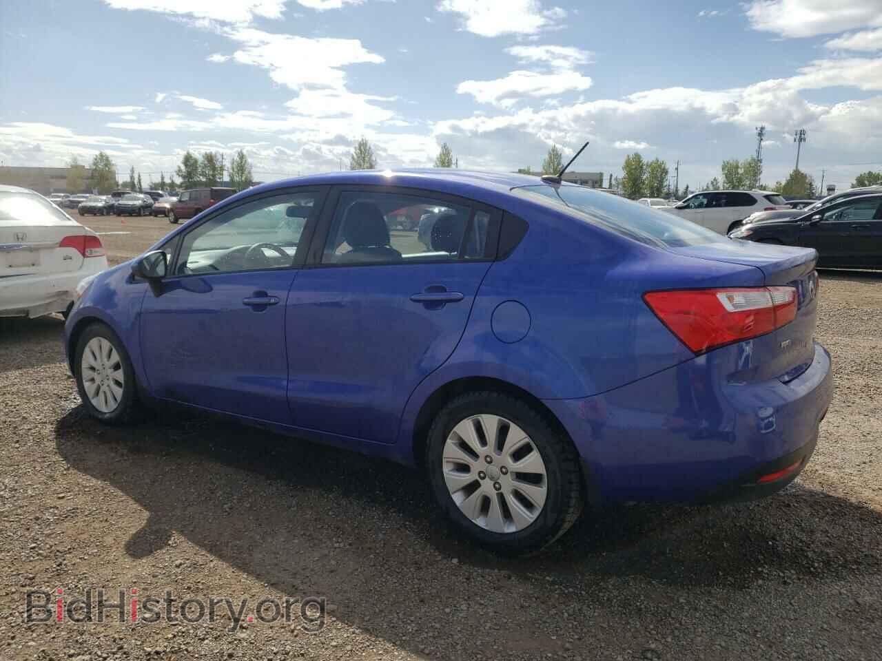 2013 KIA RIO - VIN: KNADM4A37D6317652 - Фото 2