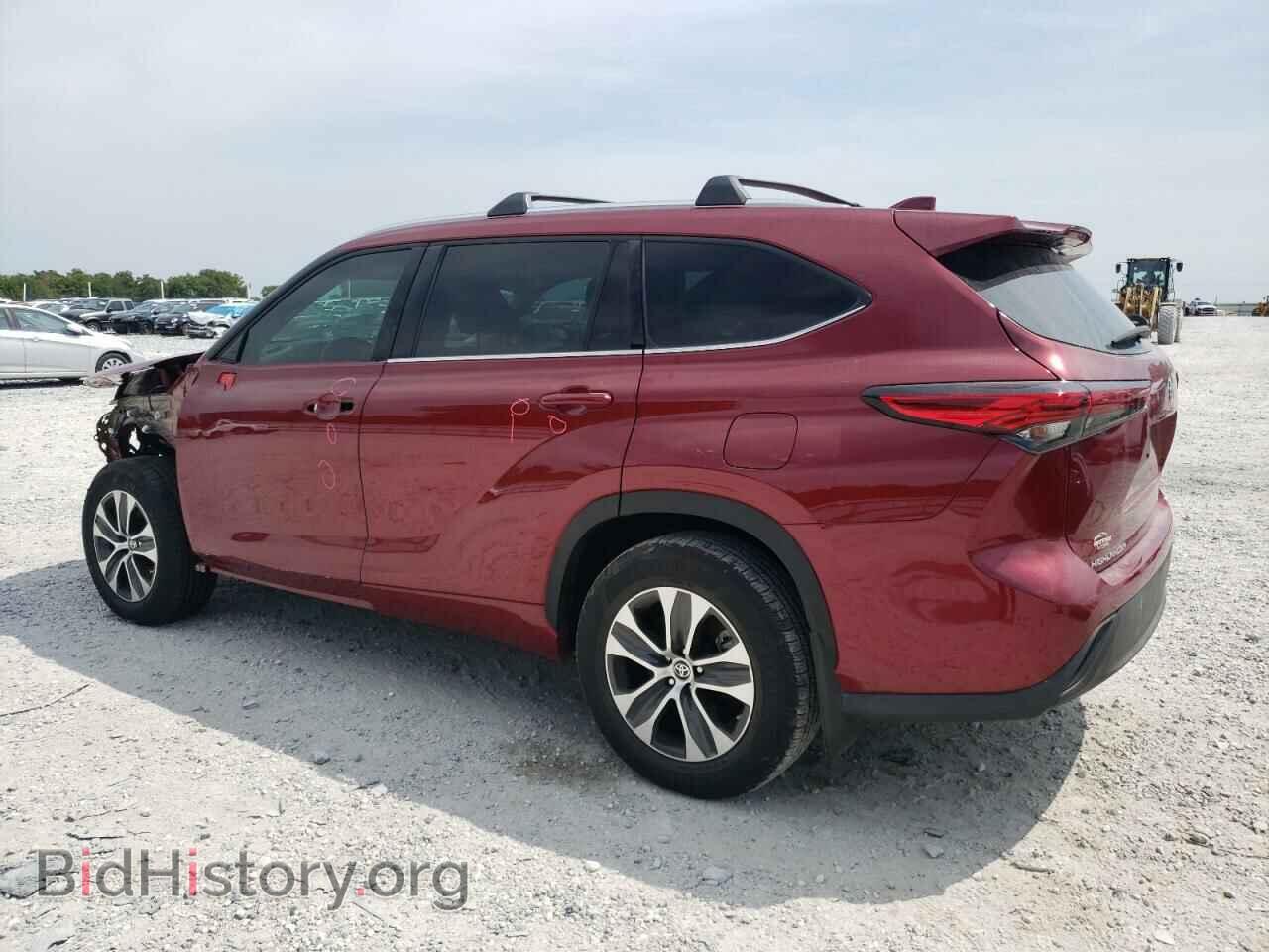 2021 TOYOTA HIGHLANDER - VIN: 5TDGZRAH0MS087513 - Фото 2