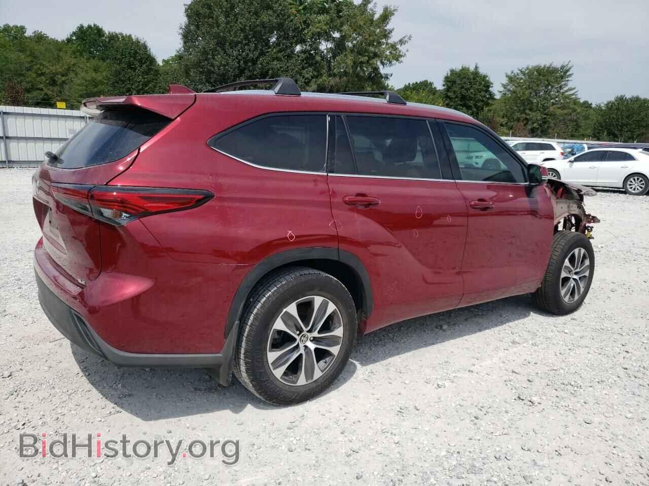 2021 TOYOTA HIGHLANDER - VIN: 5TDGZRAH0MS087513 - Фото 3