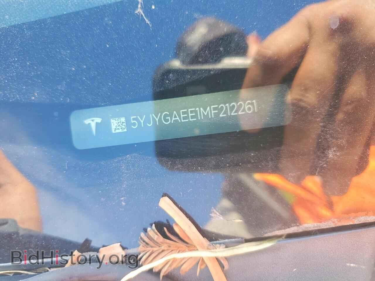 2021 TESLA MODEL Y - VIN: 5YJYGAEE1MF212261 - Photo 12