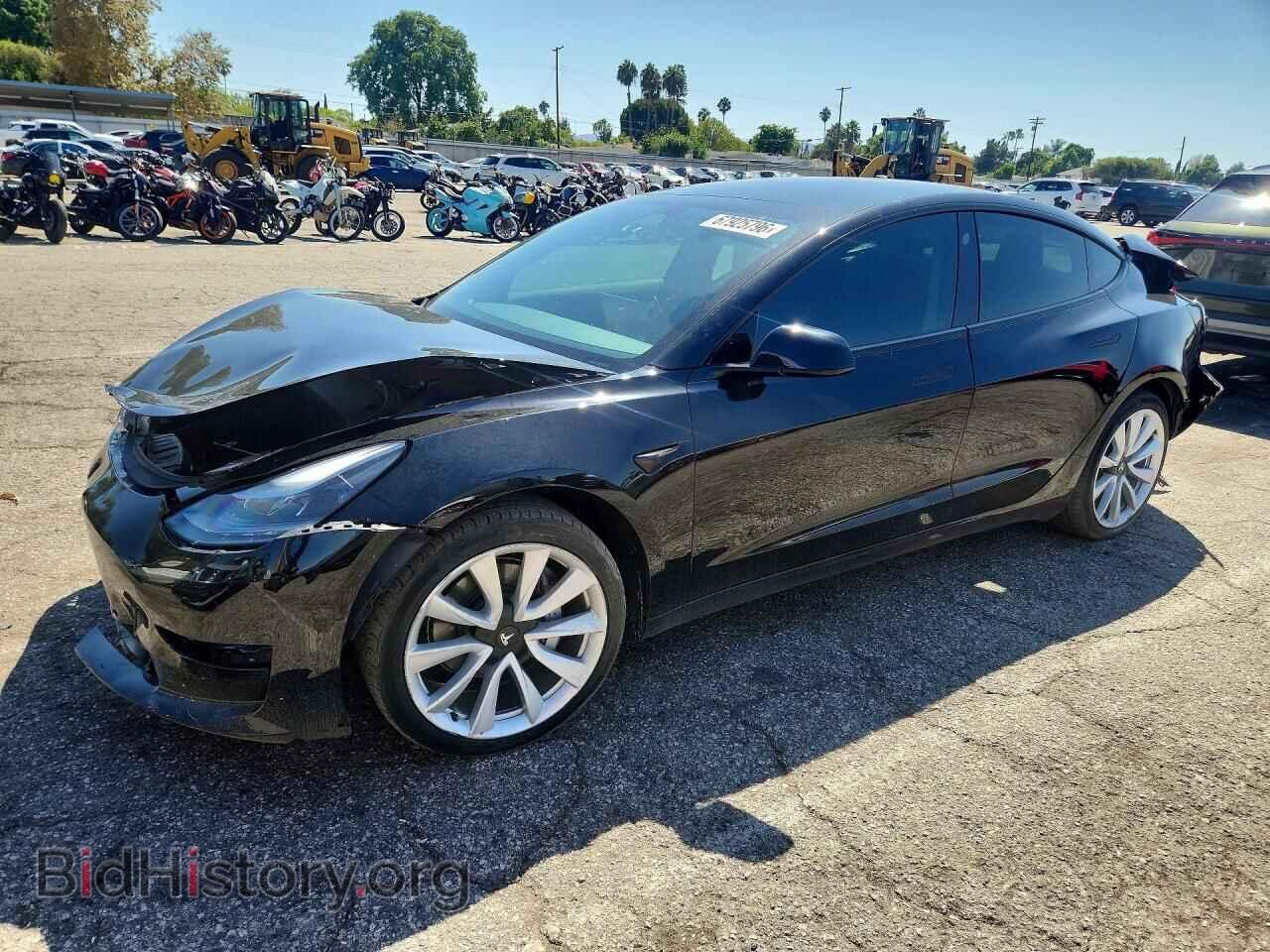 Фотография 5YJ3E1EB7NF164014 - TESLA MODEL 3 2022