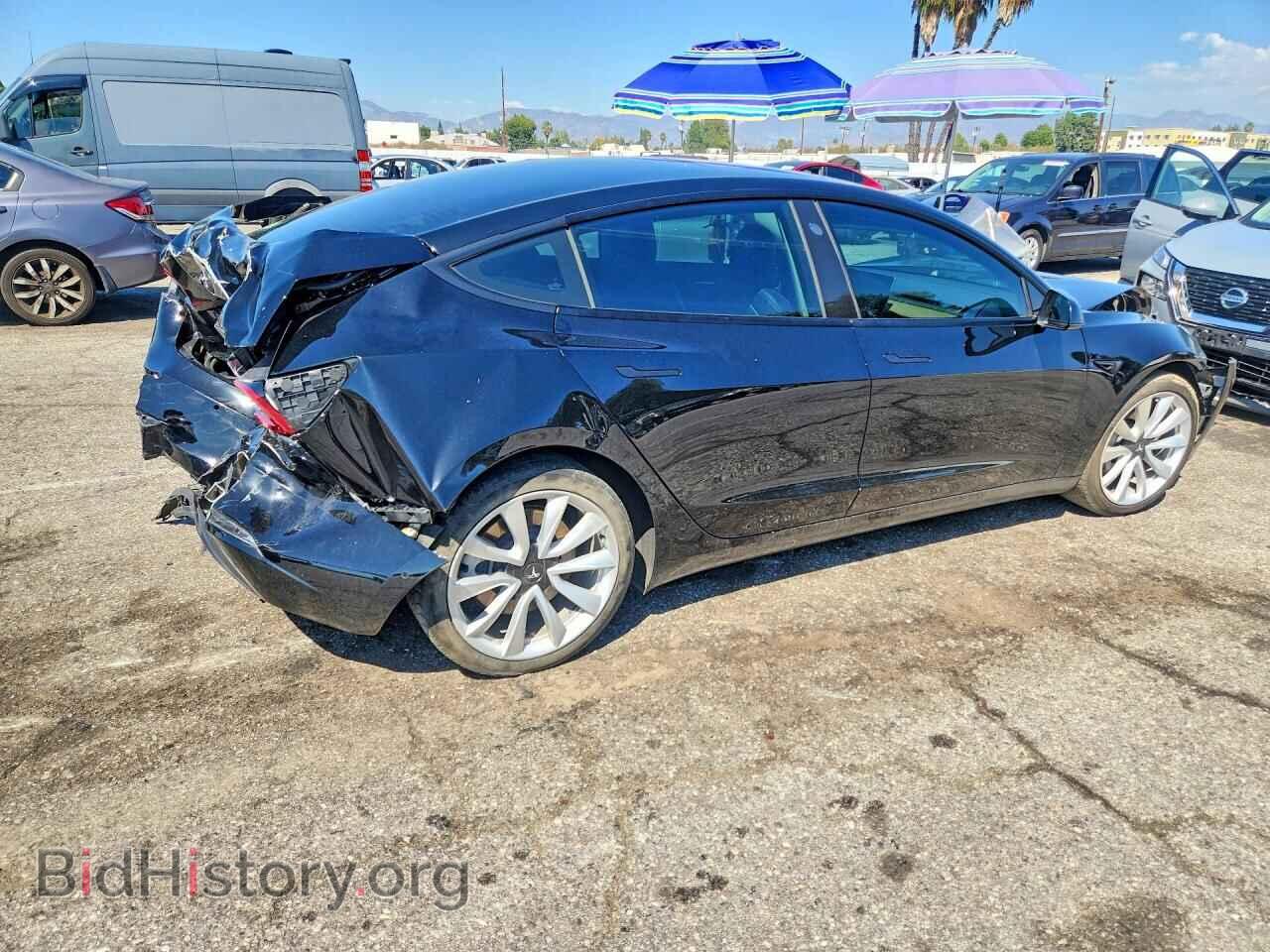 2022 TESLA MODEL 3 - VIN: 5YJ3E1EB7NF164014 - Фото 3