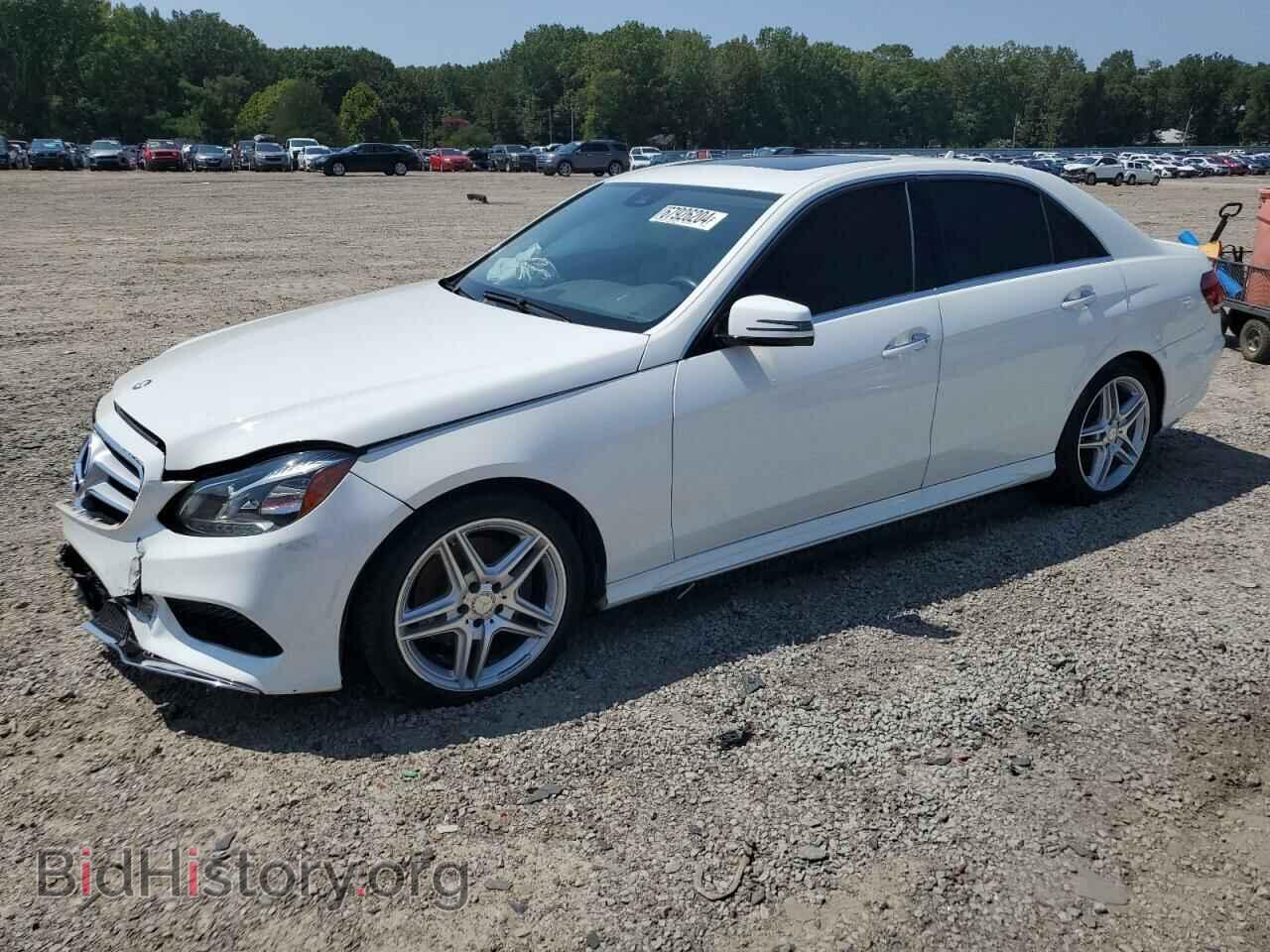 Photo WDDHF8JB4EA851936 - MERCEDES-BENZ E-CLASS 2014