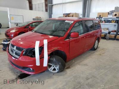 2013 Dodge CARAVAN Crew, красный — VIN 2C4RDGDG9DR538641, Copart
