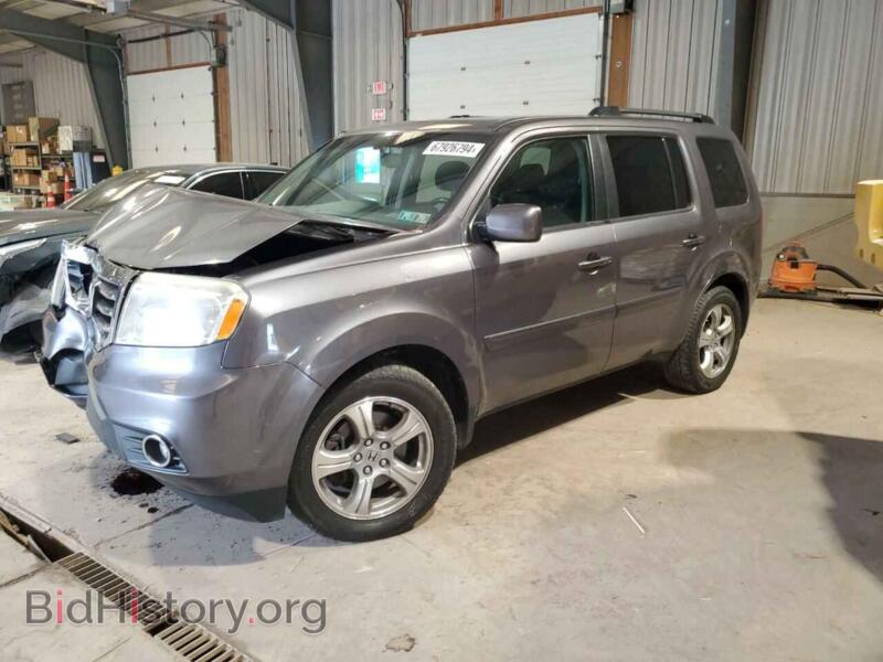 2014 Honda PILOT EXL (VIN 5FNYF4H55EB005325) — фото 1 из 13, Copart, повреждение: передняя часть