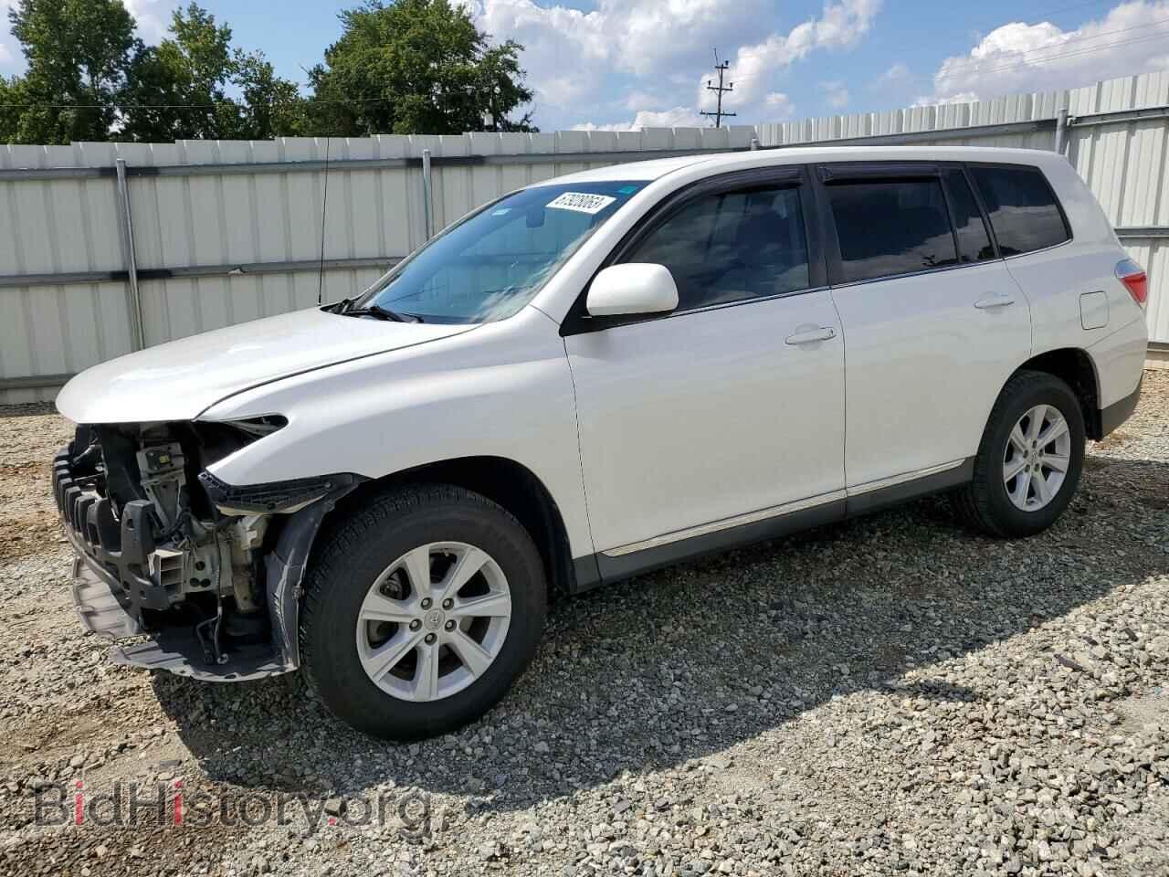 Фотография 5TDZA3EH4CS026218 - TOYOTA HIGHLANDER 2012