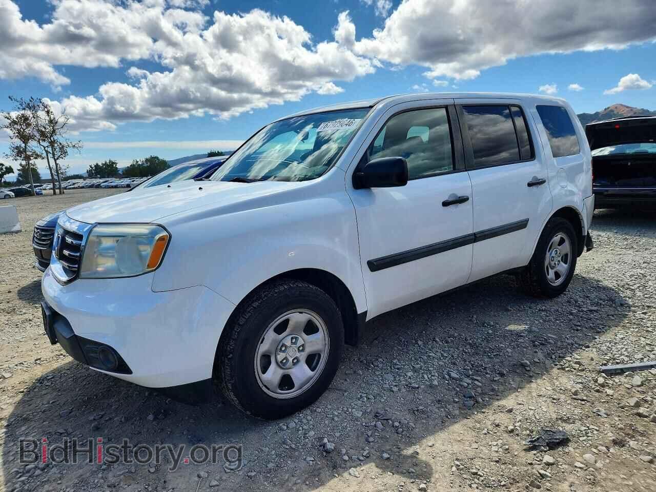 Фотография 5FNYF3H26DB001167 - HONDA PILOT 2013