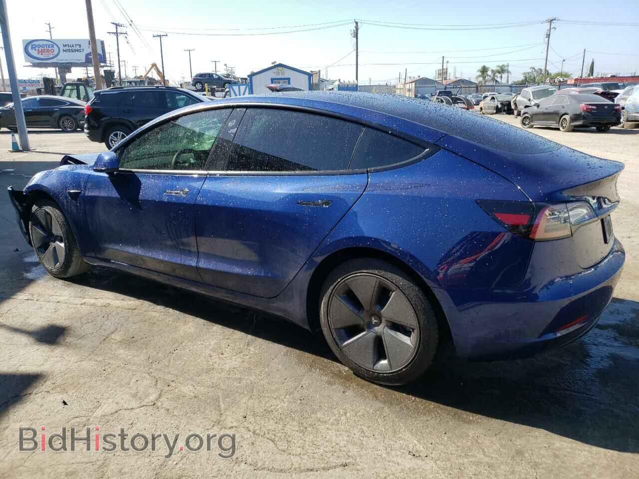 2022 TESLA MODEL 3 - VIN: 5YJ3E1EB7NF243585 - Фото 2
