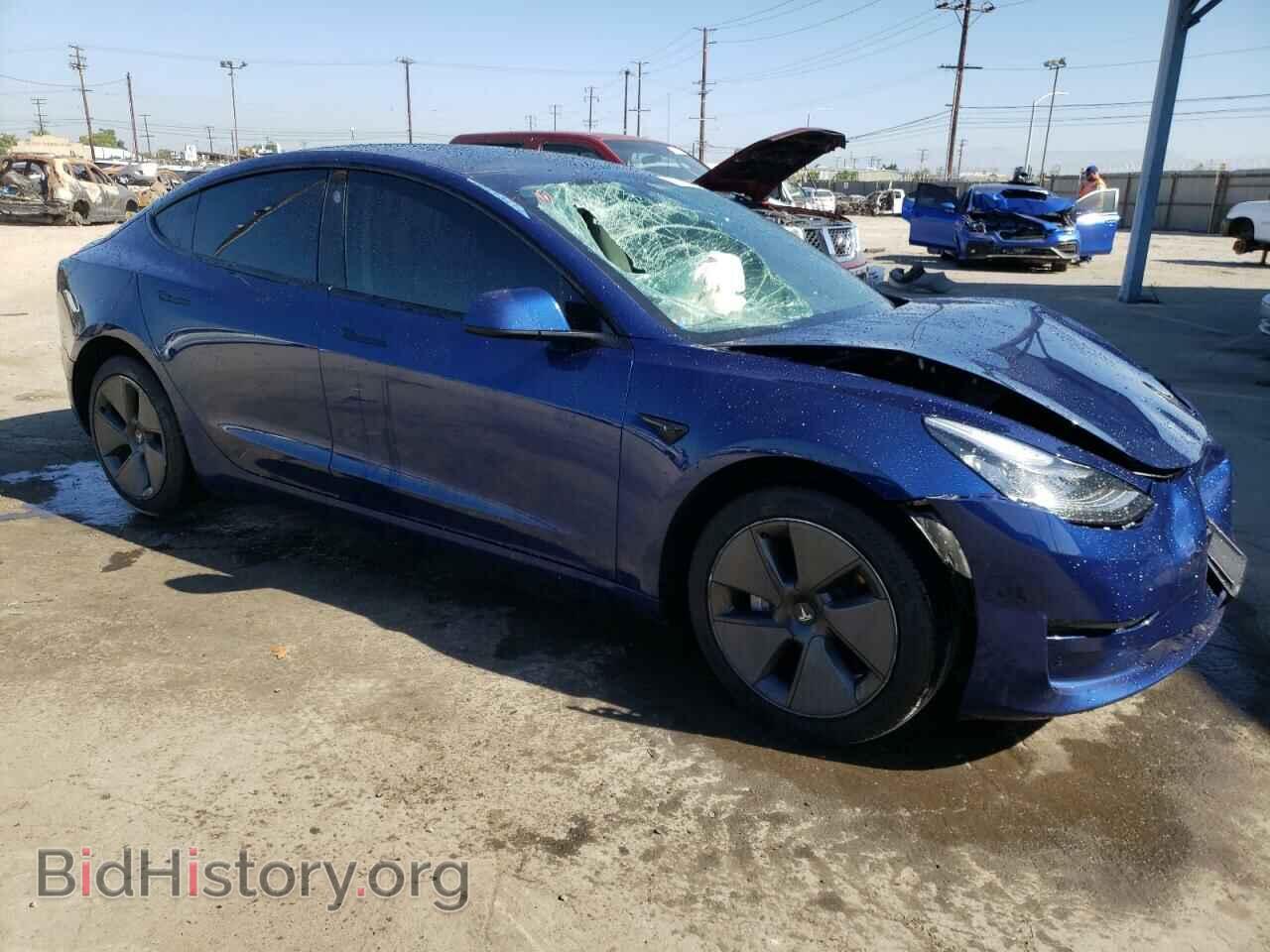 2022 TESLA MODEL 3 - VIN: 5YJ3E1EB7NF243585 - Фото 4