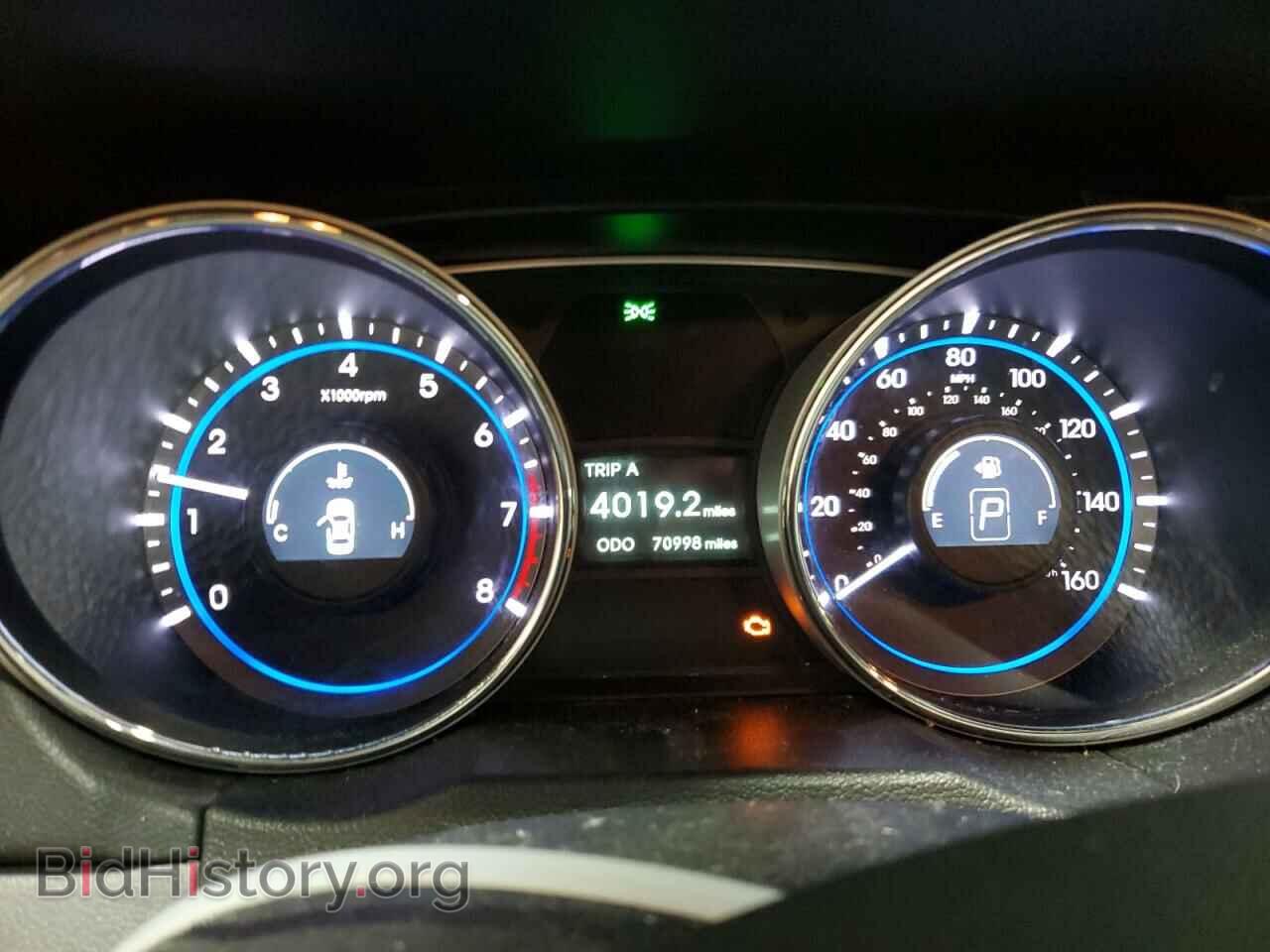 2013 HYUNDAI SONATA - VIN: 5NPEB4AC1DH782754 - Фото 9