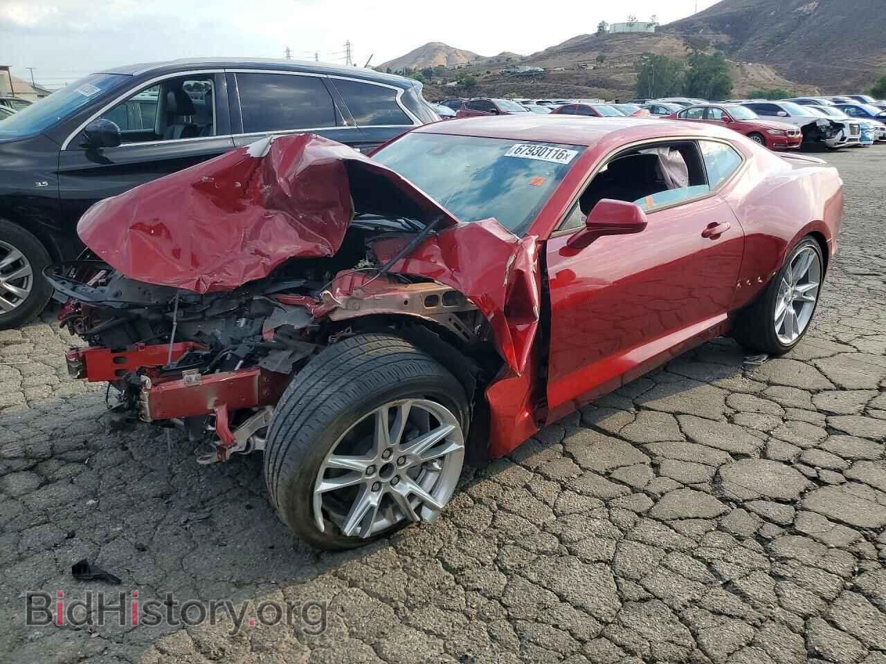 Photo 1G1FD1RS8M0105196 - CHEVROLET CAMARO 2021