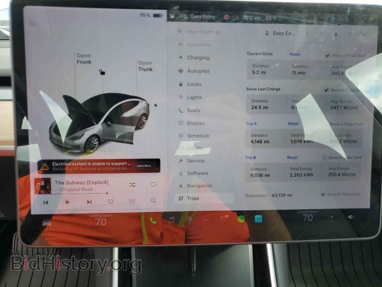 2018 TESLA MODEL 3 - VIN: 5YJ3E1EA7JF006127 - Photo 9
