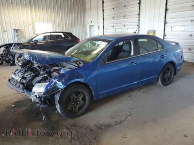 2011 Ford ALL MODELS Fusion, синий — VIN 3FAHP0HA8BR112615, Copart