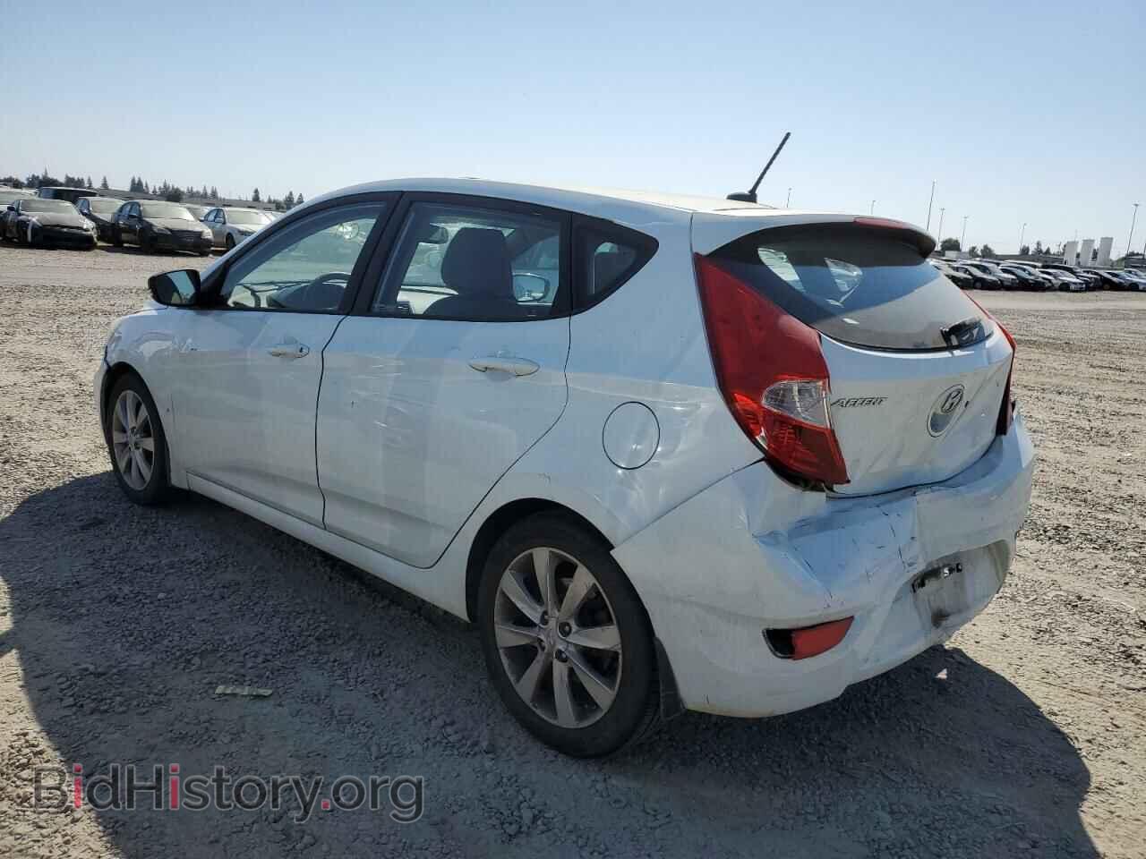 2013 HYUNDAI ACCENT - VIN: KMHCU5AE8DU065312 - Фото 2
