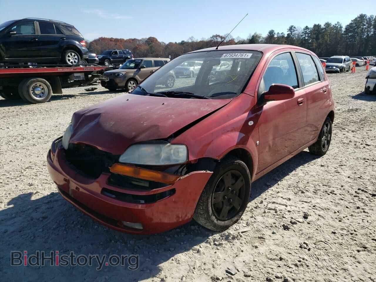 2007 CHEVROLET AVEO - VIN: KL1TD66627B725881 - Фото 2