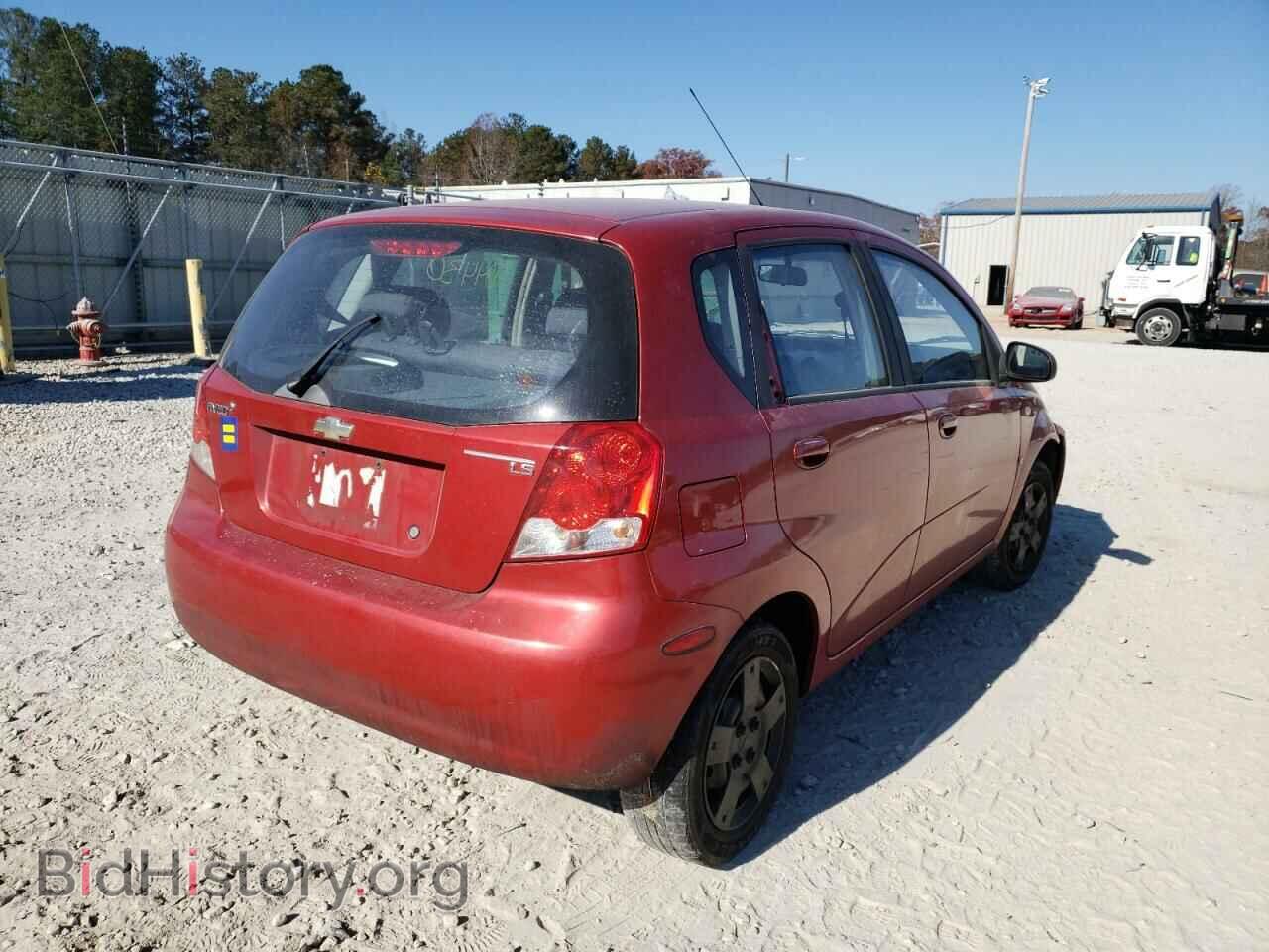2007 CHEVROLET AVEO - VIN: KL1TD66627B725881 - Фото 4