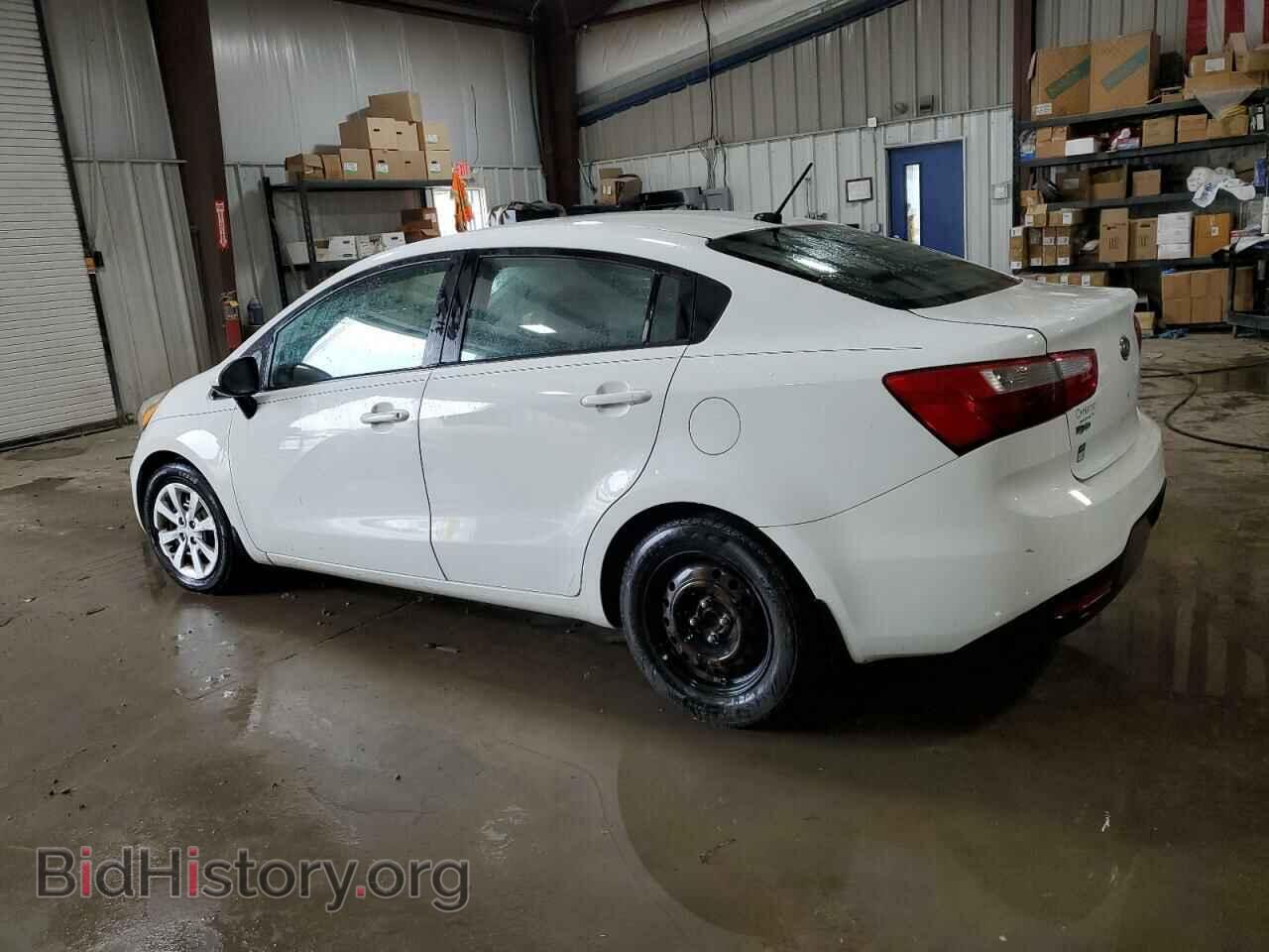 2012 KIA RIO - VIN: KNADM4A31C6058302 - Фото 2