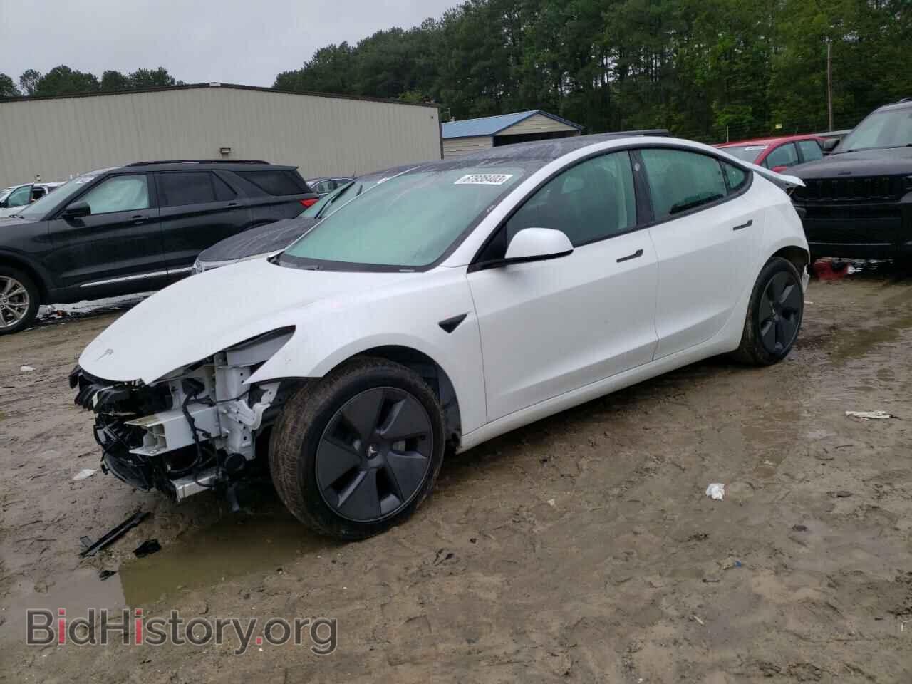Фотография 5YJ3E1EA2MF027519 - TESLA MODEL 3 2021