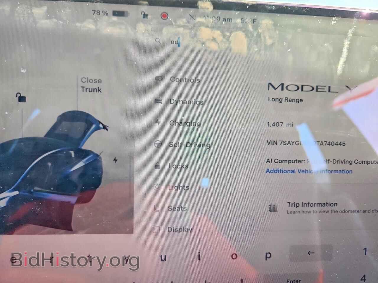 2026 TESLA MODEL Y - VIN: 7SAYGDED0TA740445 - Фото 9