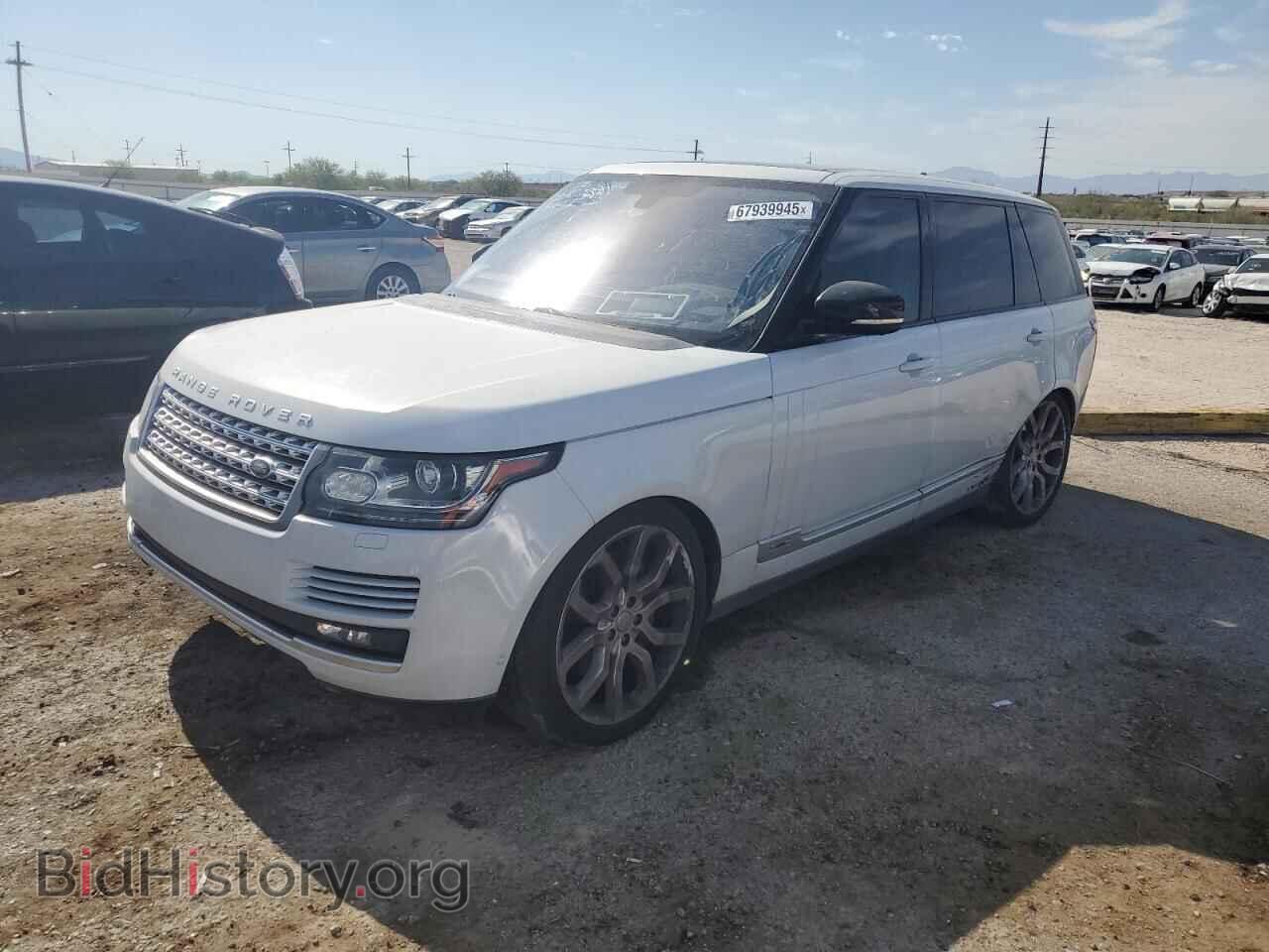 Photo SALGS3EF2GA294828 - LAND ROVER RANGEROVER 2016