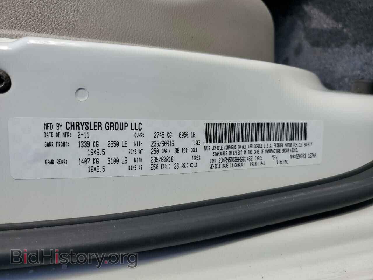 2011 DODGE All Models - VIN: 2D4RN5DG8BR661462 - Photo 13