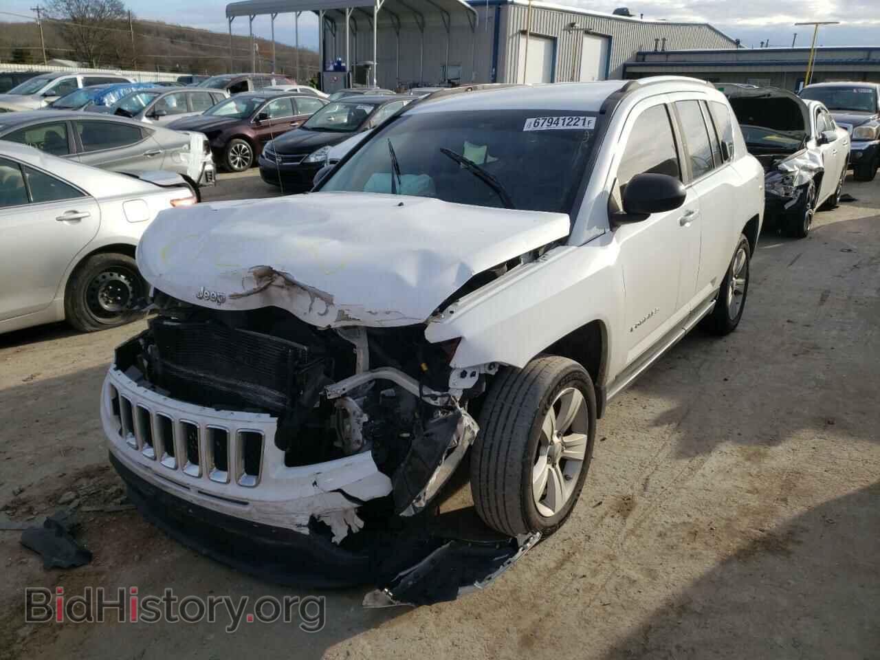 2012 JEEP COMPASS - VIN: 1C4NJDEB2CD567909 - Фото 2