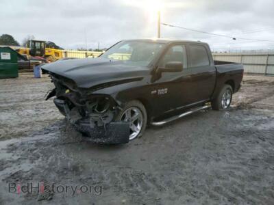 2015 RAM 1500 1500 ST, black — VIN 1C6RR6KT3FS566522, Copart