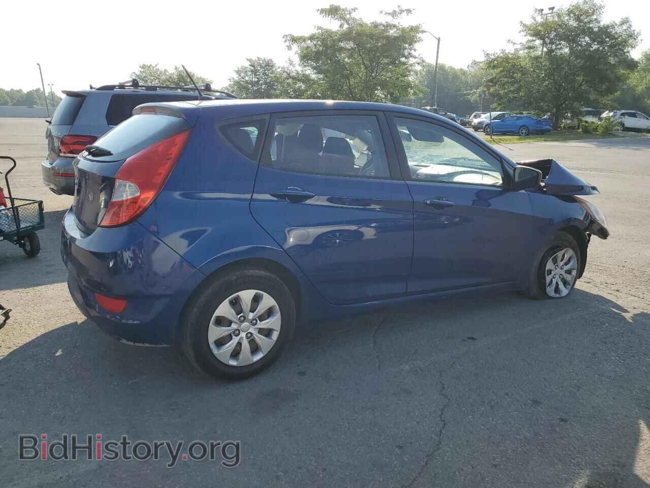 2015 HYUNDAI ACCENT - VIN: KMHCT5AE3FU201626 - Фото 3