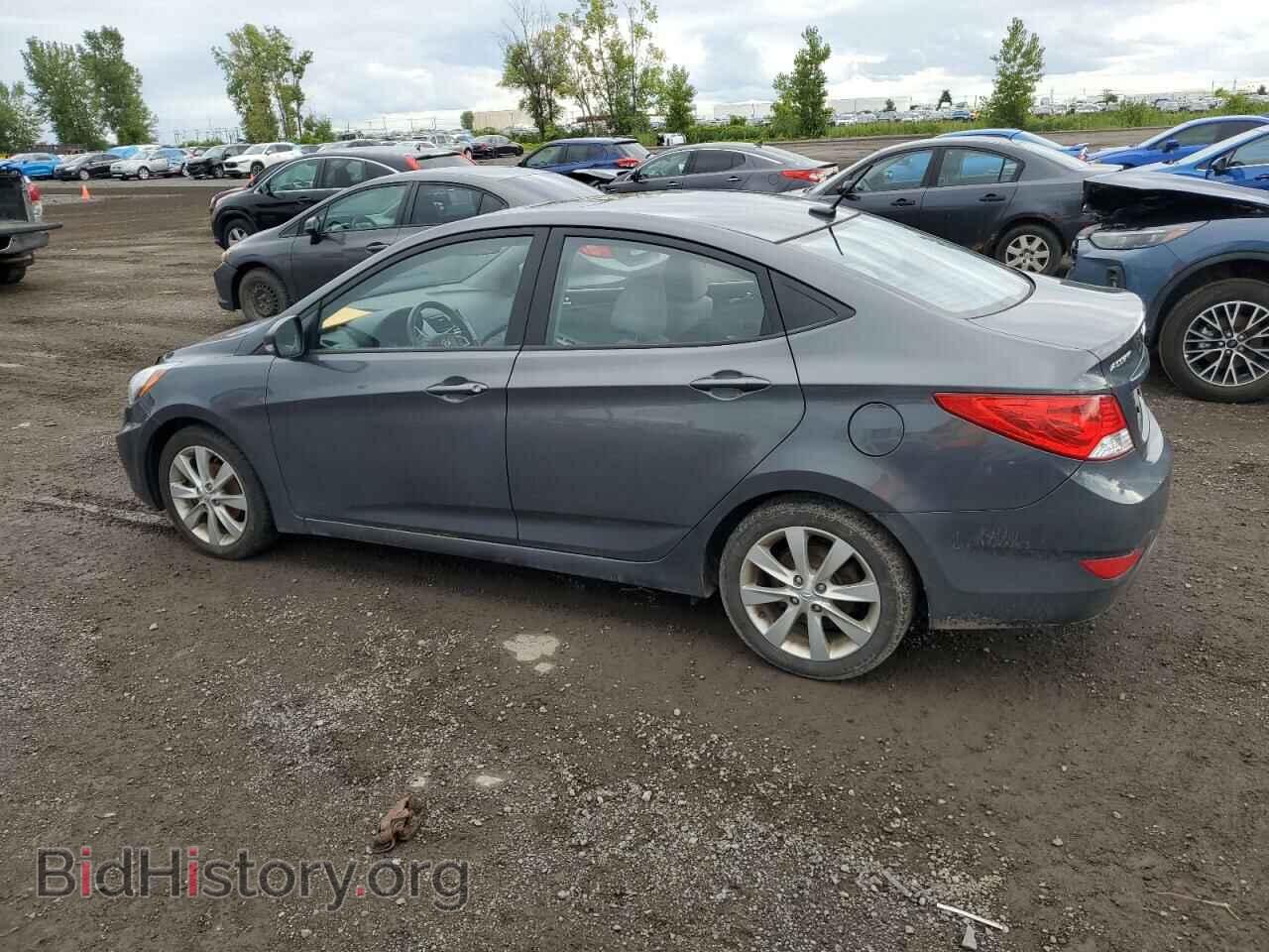2013 HYUNDAI ACCENT - VIN: KMHCU4AE5DU316443 - Фото 2