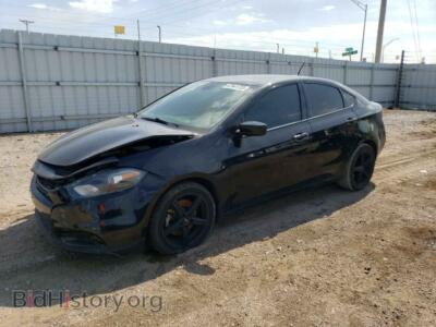 2015 Dodge DART Dart SXT, black — VIN 1C3CDFBB3FD180664, Copart