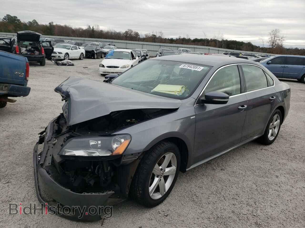 2014 VOLKSWAGEN PASSAT - VIN: 1VWAT7A30EC056777 - Фото 2