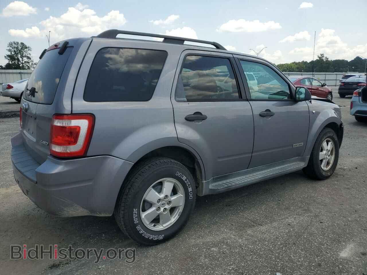 2008 FORD ESCAPE - VIN: 1FMCU93108KA05592 - Фото 3