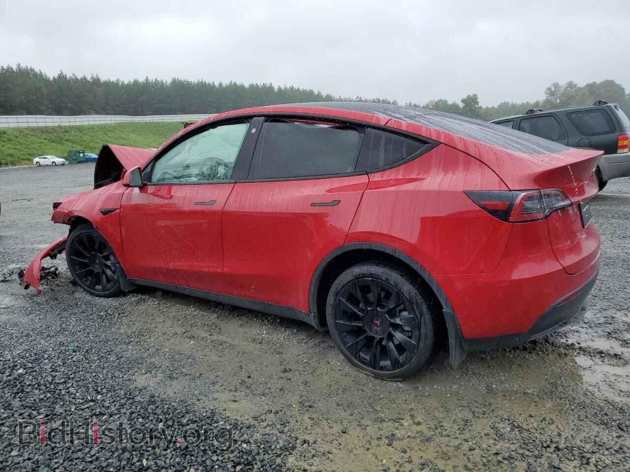 2022 TESLA MODEL Y - VIN: 7SAYGAEE4NF377337 - Фото 2