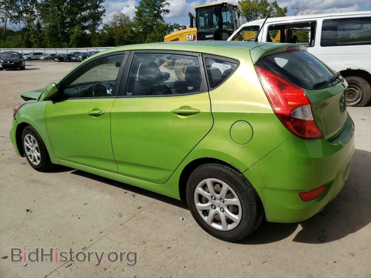 2012 HYUNDAI ACCENT - VIN: KMHCT5AE5CU003707 - Фото 2