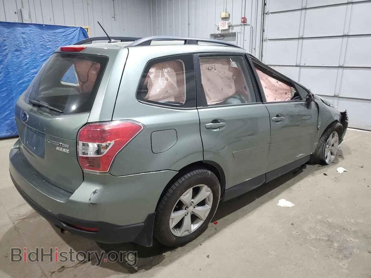 2015 SUBARU FORESTER - VIN: JF2SJABC8FH434262 - Фото 3
